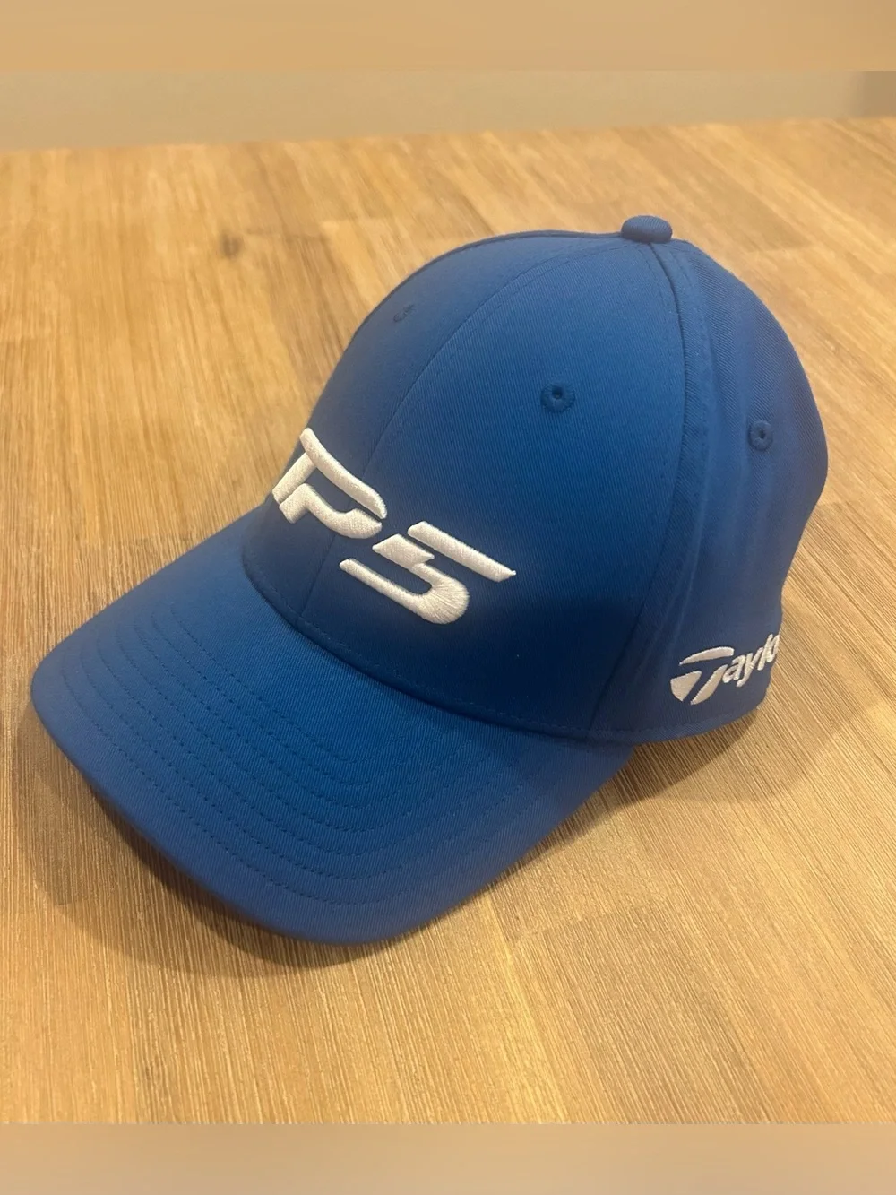 TaylorMade Royal Blue Men's Hat with White Embroidery